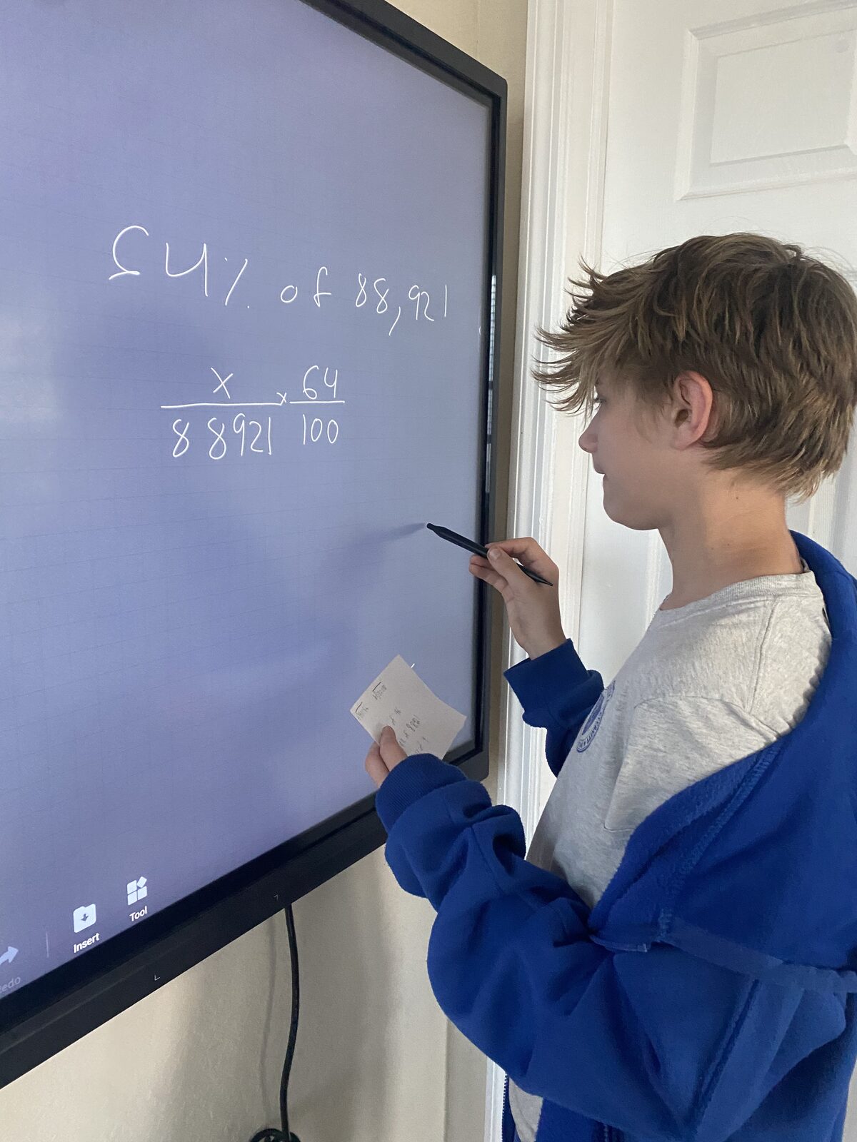 Students collaborating at a partner campus